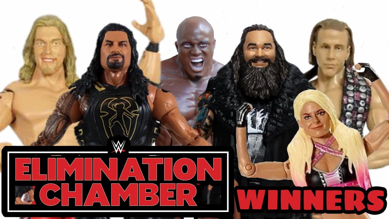 WWE Action Figures Elimination Chamber Winners!!! YouTube