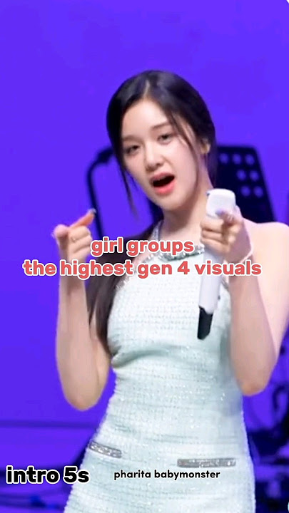 visuals according to kbs  #babymonster #pharita #karina #aespa #yuna #itzy #sullyoon #wonyoung