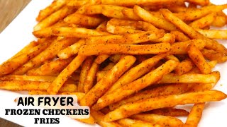Frozen Checkers Fries In Air Fryer - air fry Checkers famous seasoned Extra Crispy Fries!