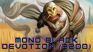 Mono black devotion deck tech $200 for Magic: the Gathering (Modern)