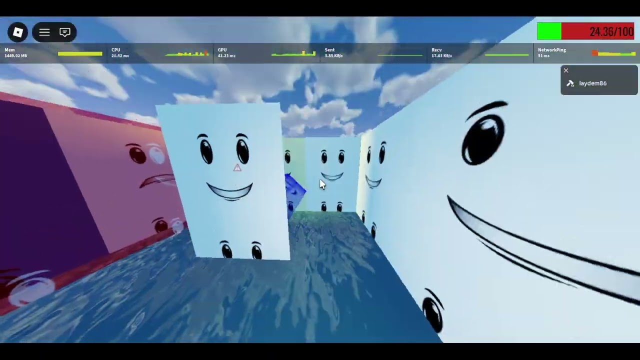 PC LAG TORTURE | laydem86 plays a few modeslop games on pc while ipad gets fixed (unedited)