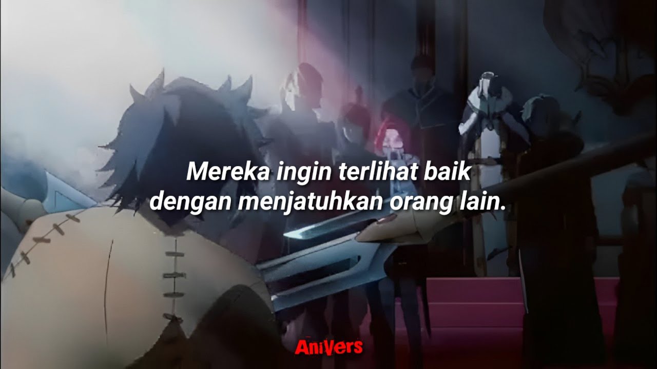 Kata Kata Anime Sad | Sejak Awal Kalian Semua Memang busuk | anime sad ...