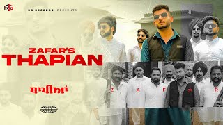 THAPIAN (Official Video) ZAFAR | BHANA SIDHU | PREET HUNDAL | Latest Punjabi Songs 2023 | RG Records