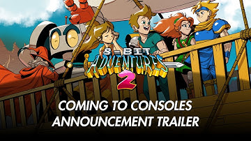 8-Bit Adventures 2 - Coming to Consoles Announcement Trailer