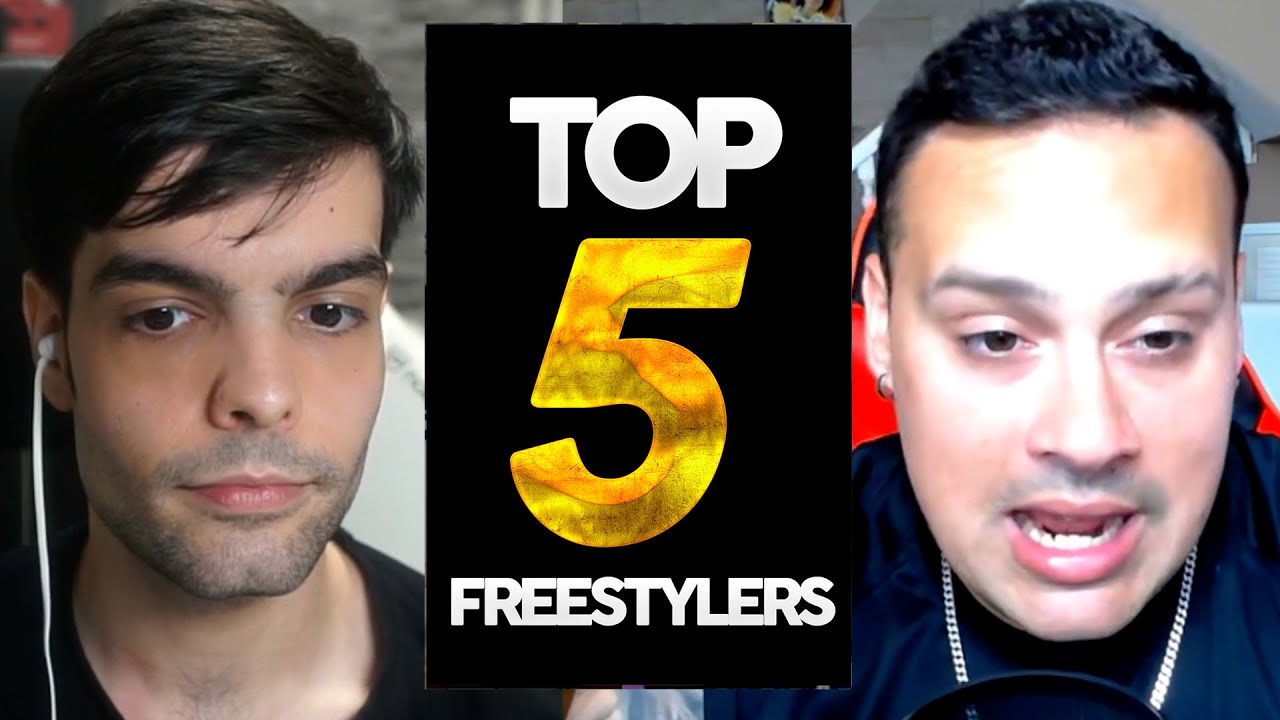 Estrimo EL TOP 5 FREESTYLERS de ESTRIMO (JUEZ de FMS) *SI ACZINO y CHUTY SE ...