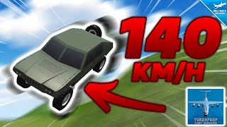 TFS CRASHES At Different SPEEDS (20km/h - 140km/h) - CRAZY EXPERIMENT | Turboprop Flight Simulator