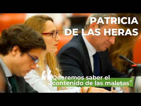 Patricia de las Heras a Ábalos: ¨Queremos saber el contenido de las maletas de Delcy Rodríguez"