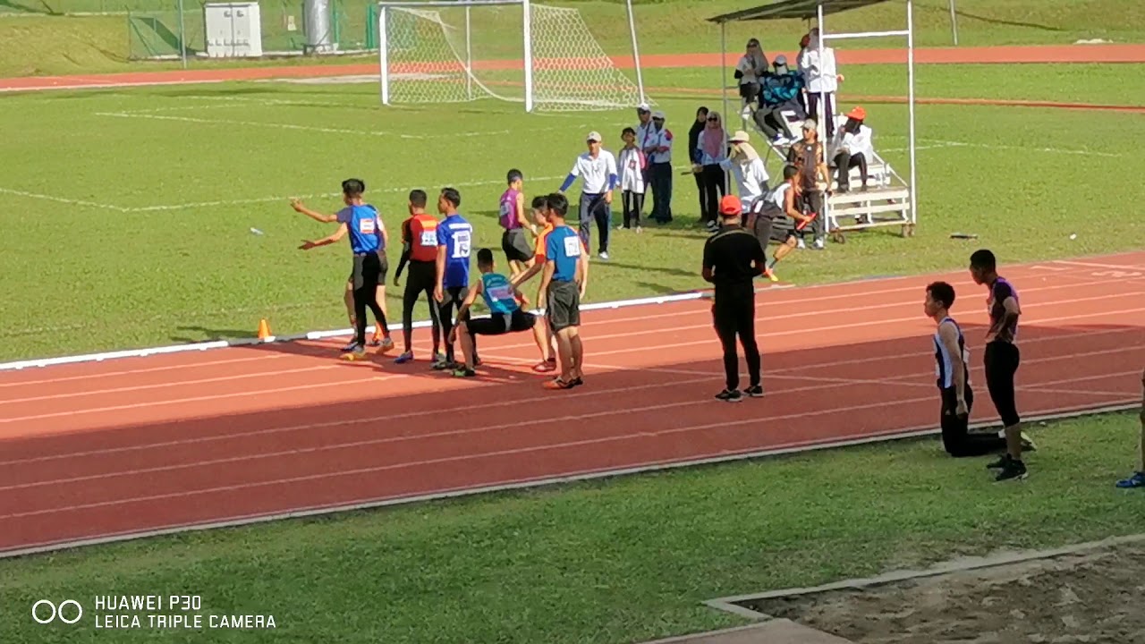 MSSD SANDAKAN 2020 - EPIC COME BACK 4x400M FINAL L18 3.50.35s SMK TINUSA SANDAKAN