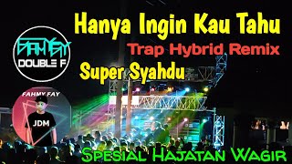 BANYAK DICARI!! HANYA lNGlN KAU TAHU versi Trap Hybrid by FAHMYFAY