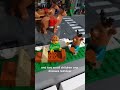 Decorating my LEGO City for Christmas! #shorts #lego #viral #viralvideo