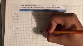 termodinámica-dilatación volumétrica (ejercicio)