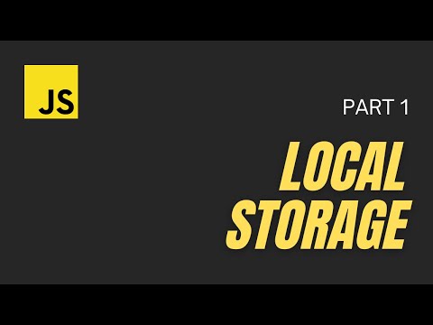 Video: GetItem ya LocalStorage ni nini?