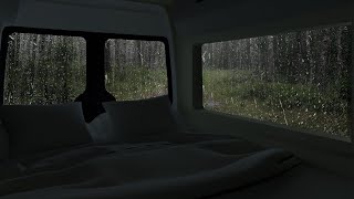 Rain on windows of car for camping in forest | car camping by Sleepy Rain 289,254 views 2 years ago 4 hours