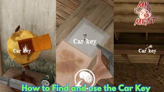 How to find & Use the Car Key ( Mr.Meat Version 1.6.0 Update  )