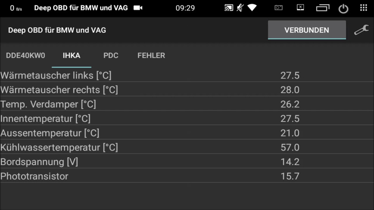 BMW E39M57 DeepOBD - YouTube