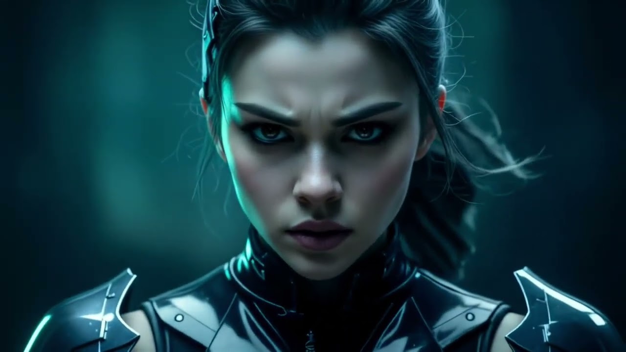 TARGET LOCK – AI The Metal Girl | Official Music Video