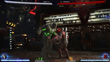Injustice 2 // Bane Combos // Area Transition // Bounce Cancels