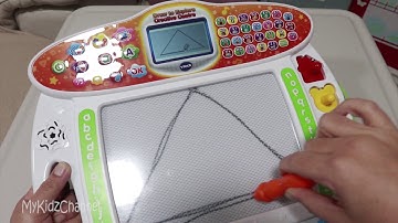 Vtech Write & Learn Creative Center I Fun Learning LINES & SHAPES