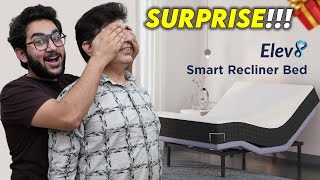 I Gifted My Dad A Smart Recliner Bed 💫 | Smart Beds for Home | The Sleep Company