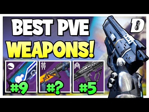 Top 10 BEST PVE Legendary Weapons RANKED! (Season of the Splicer) | Destiny 2