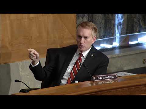 Senator Lankford talks Election Security with FBI Director Christopher Wray During Senate Hearing