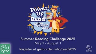Power Up, READ! Summer Reading Challenge 2025