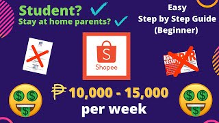 How to become a SHOPEE SELLER || Earn money as a STUDENT (Step by Step) || All you need to know!