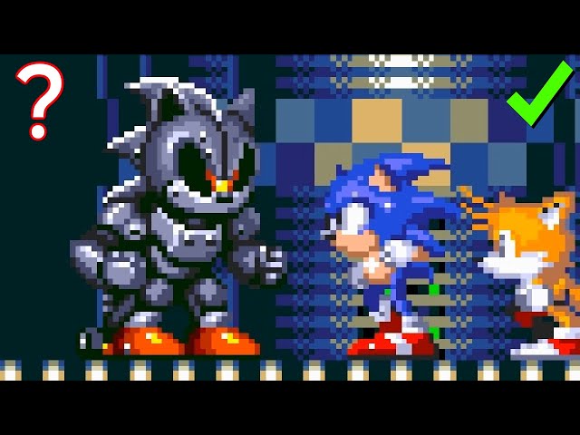 Scrapnik Island's Mecha Sonic(MOD AVAIBLE) [Sonic 3 A.I.R.] [Concepts]