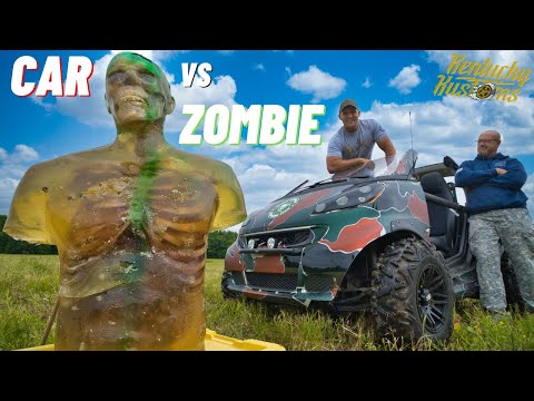 Car vs Zombie Torso 🧟‍♂️ (Slow Motion!!!)