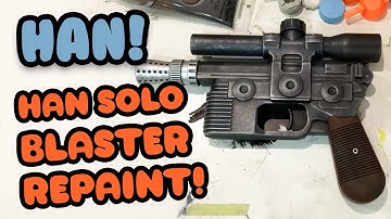 HAN SOLO NERF SUPER SOAKER REPAINT - Nerf Mod Tutorial