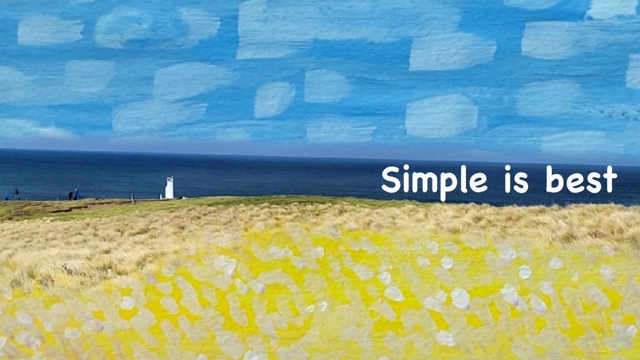 Simple is Best but Details Still  Matter | Gouache Landscape Art Process