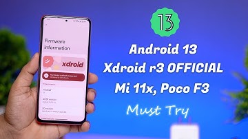 Official Android 13 Xdroid r3 Mi 11x Review, Smooth and mnmlis Look | Xdroid Android 13 Review