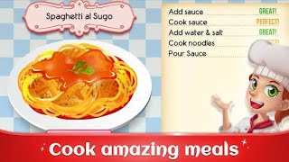 How to cook SPAGHETTI AL SUGO 🍝 in📖👩‍🍳 Cookbook Master Be the Chef Cook games Android los 😋😍🍽🔪🍲 screenshot 3