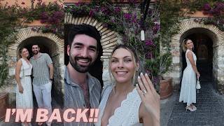 I'm back after three years, went to Paris, and got engaged! | VLOG