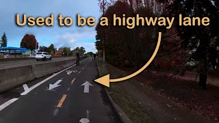 Seattle's new bike lane loop around Green Lake