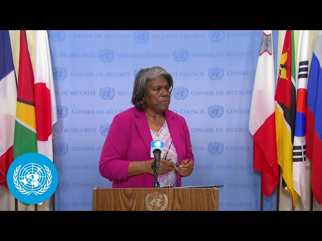 The U.S. on Sudan - Media Stakeout | Security Council | United Nations