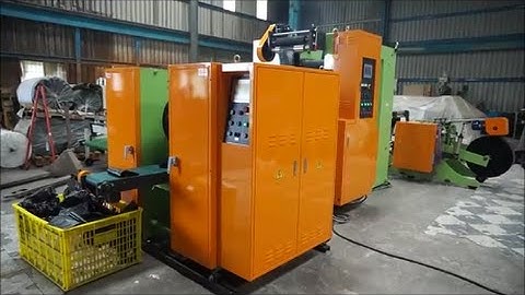 HIGH SPEED SERVO-DRIVEN ROTARY SEAL GARBAGE BAG MAKING MACHINE