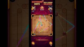 😳 Opponent Shocked 😎Daddy Rocked# Indirect Shots#b2b #gaming #games #gameplay #carrom #carrompool