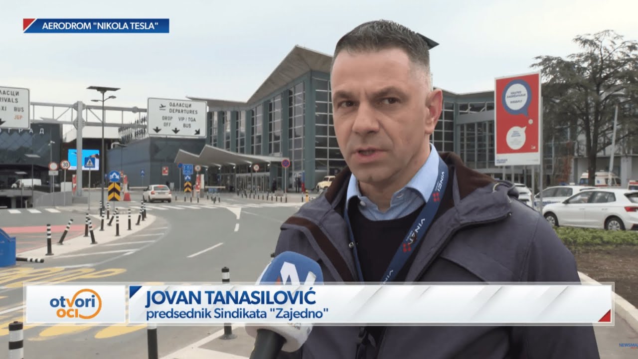Celodnevni štrajk na beogradskom aerodromu Nikola Tesla