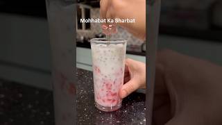 Refreshing Mohabbat ka Sharbat – watermelon 🍉 Sharbat #ytshorts #shorts