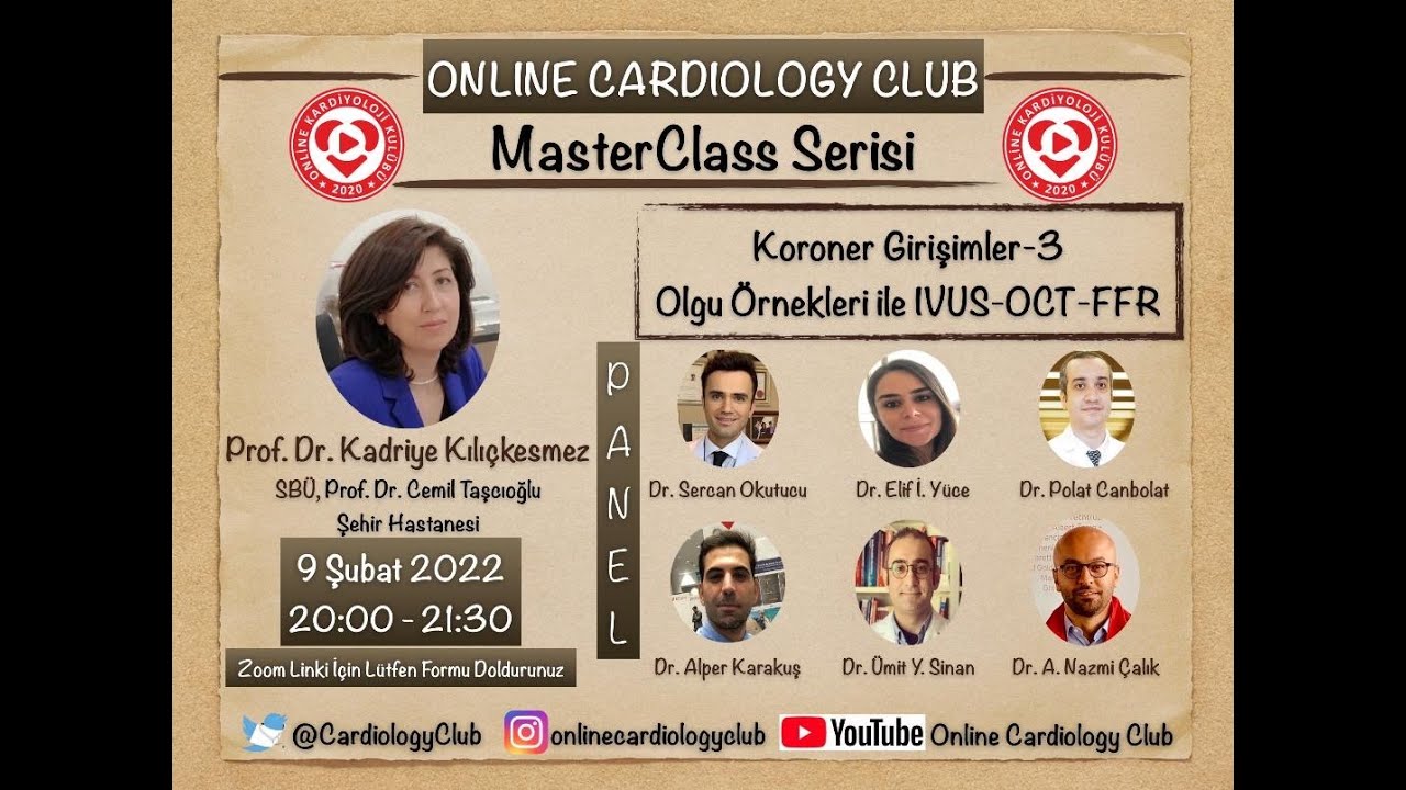 Online Kardiyoloji Kulübü MasterClass Serisi - 