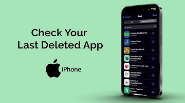 How To Check Last App Deleted On iPhone?