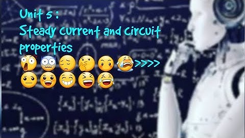 Physics grade 12 unit 5 : steady current and circuit properties in Amharic
