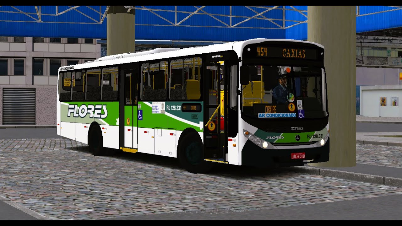 #OMSI2 -Linha 454:Jardim do Ipê - Caxias| Mapa: Caxias City 1.0 | Valeu Ian Santos!!