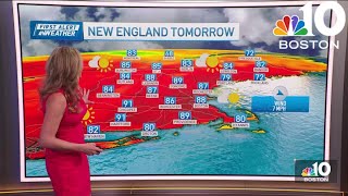 Forecast: Building heat and humidity ahead of weekend rain, isolated storms