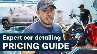 How to Price Car Detailing Services for Profit