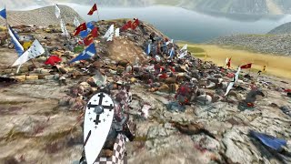 Literally just a casual battle between French and British - Bannerlord 1100AD