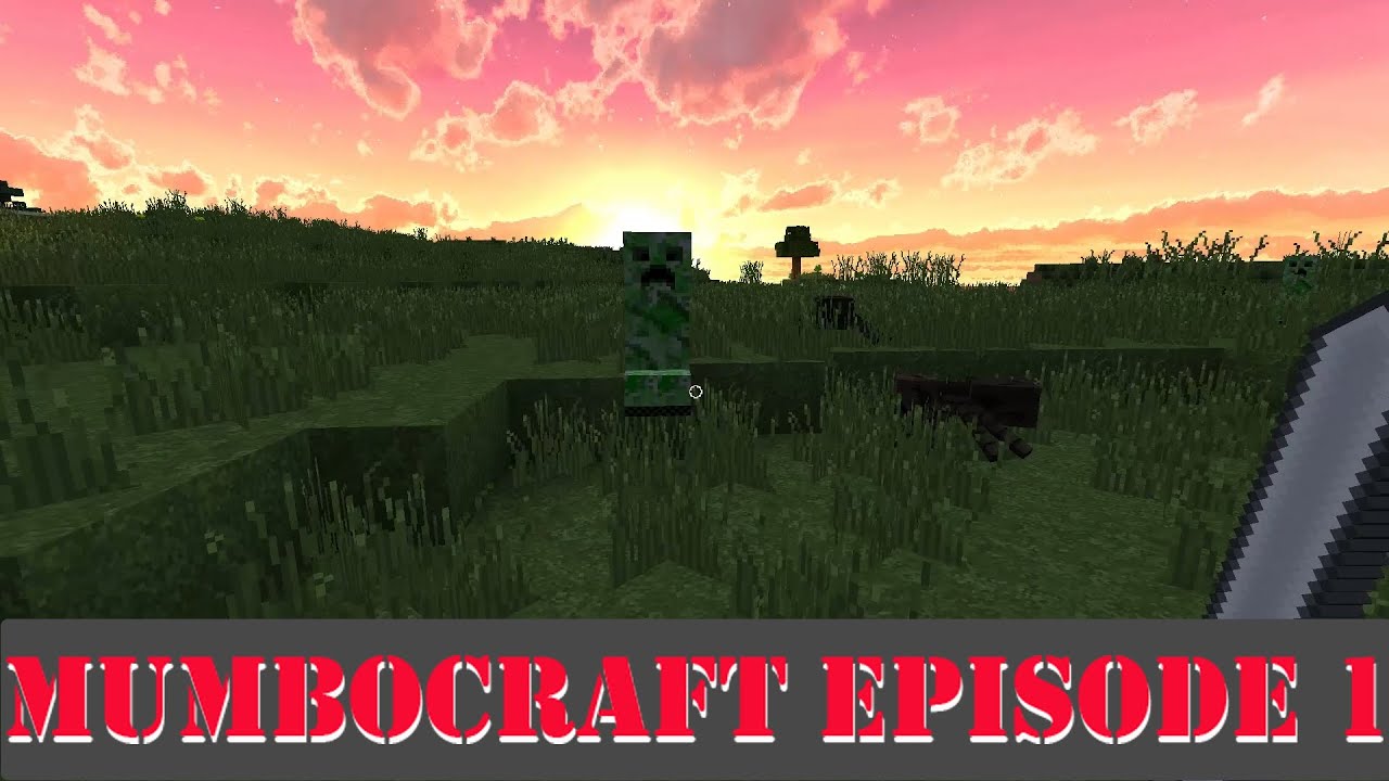 Mumbocraft Episode 1 - The Server Lag is Real - Creeper Slayer ...