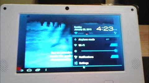 7 inch Android Netbook