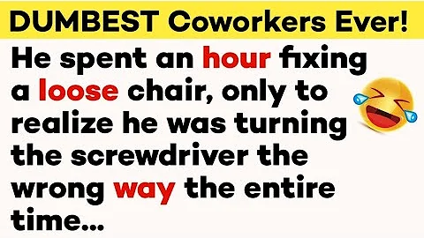 The DUMBEST, Funniest Coworkers and On-the-job FAILS Ever! 🤣🤷